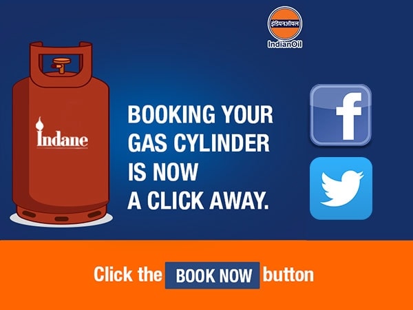  Forget phone and SMS, now book LPG cylinders through Facebook, Twitter