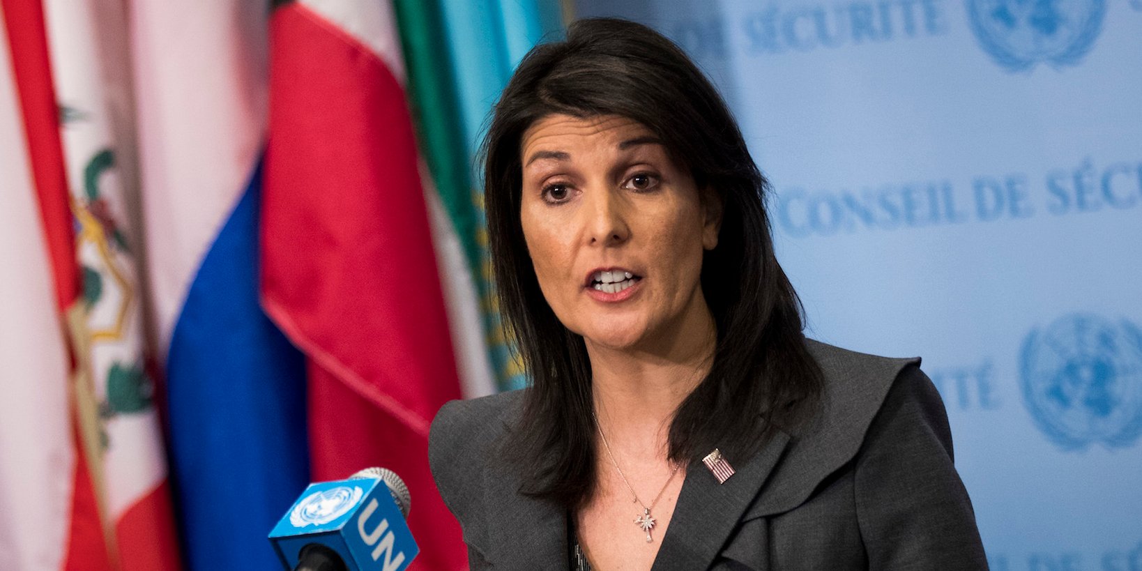  Nikki Haley addresses 'disgusting' rumors