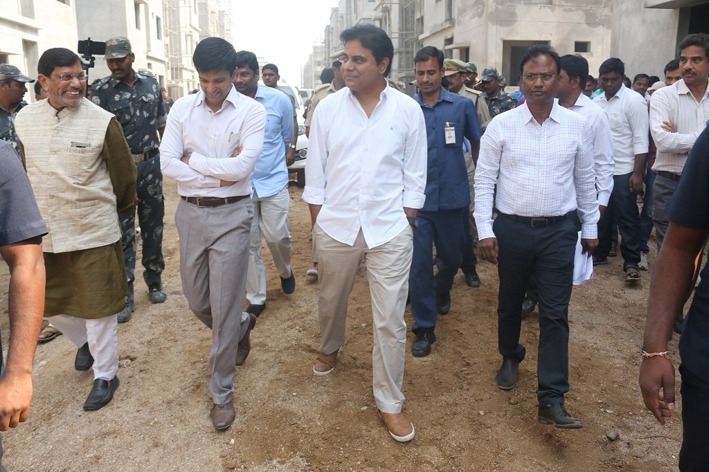 KTR goes on inspection-spree