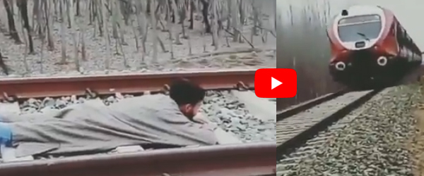Video of Kashmiri man's rail stunt goes viral....
