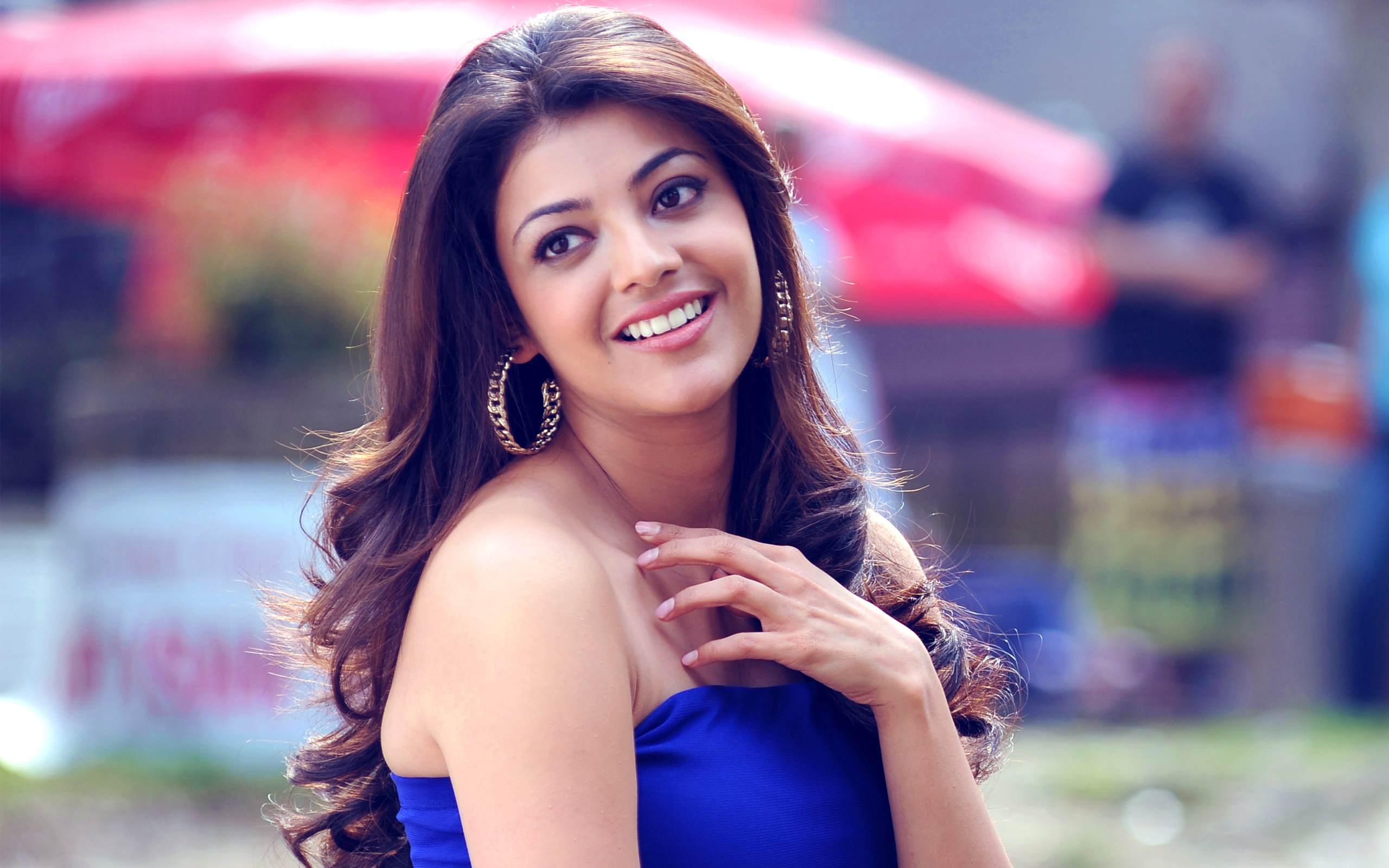 Actress Kajal Aggarwal Counter To Fan For I LOVE YOU