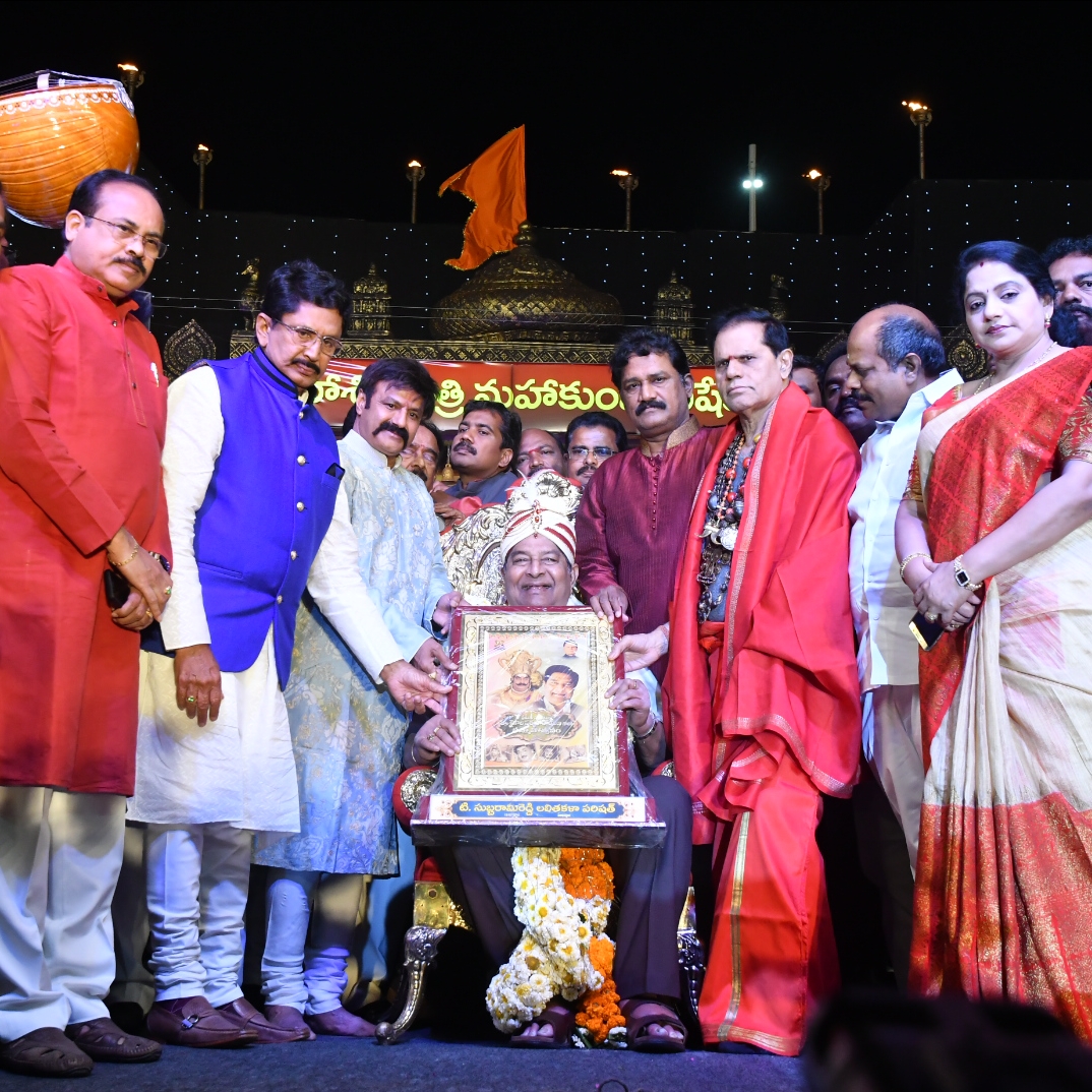  Kaikala Satyanarayana award taken by Subbarami Reddy...