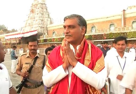 Minister Harish Rao Visits Tirumala Sri Venkateshwara Swamy 