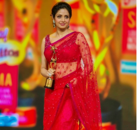 Sridevi Kapoor get Nandi Award from Kshana kshanam