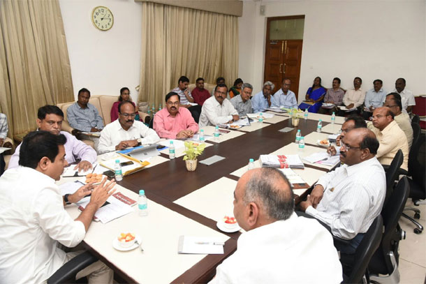 KTR Review Meeting on Musi Development