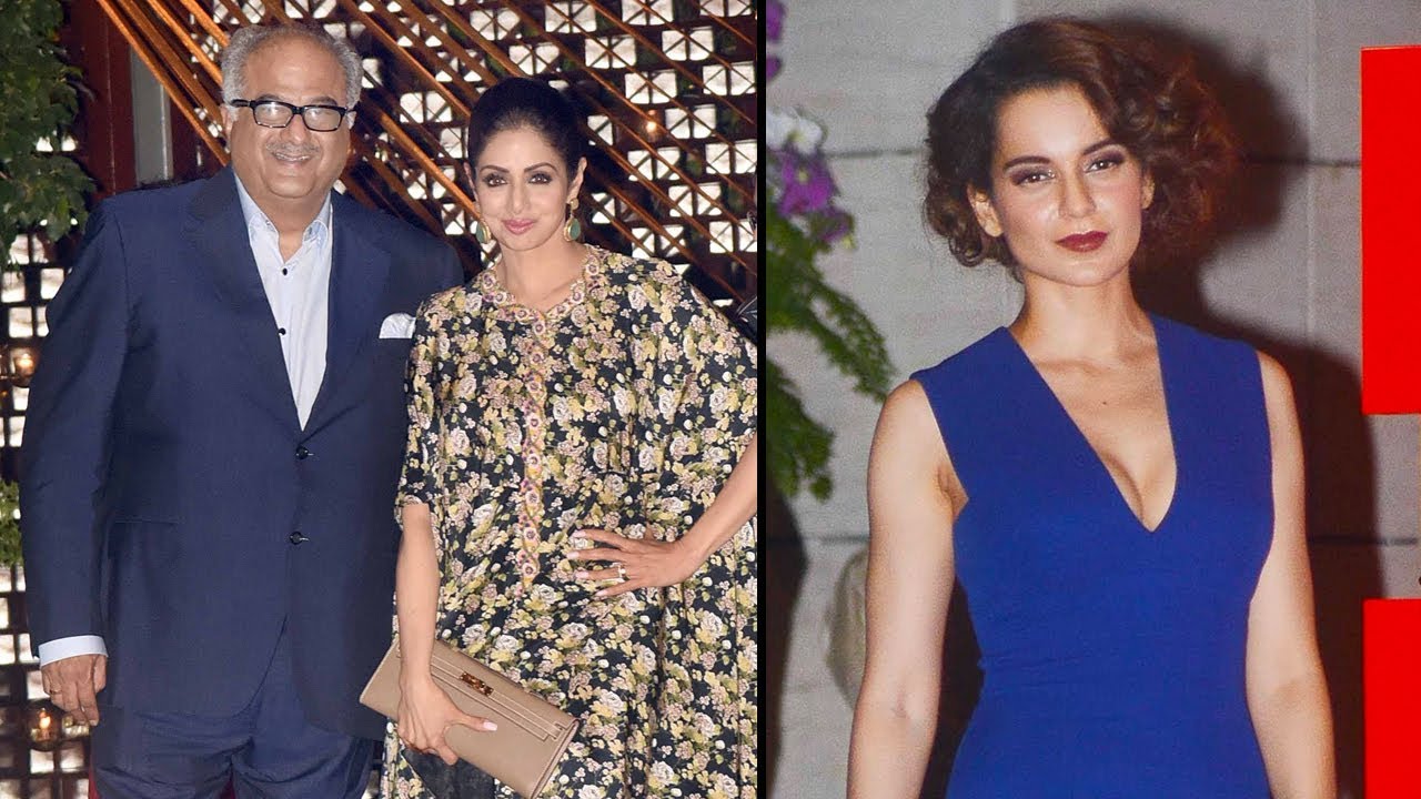 Kangana Ranaut fell sick after knowing Sridevi death