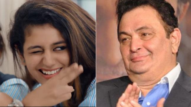  Rishi Kapoor Dedicates A Post To Priya Prakash Varrier....