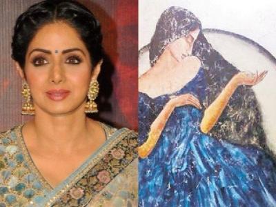  Sridevi made Sonam Kapoor's painting ....