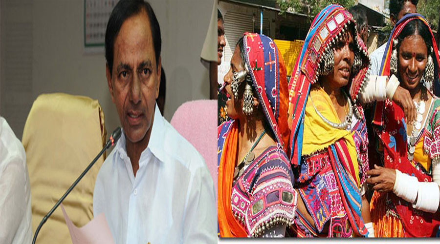 KCR was talking in a meeting with the Banjaras