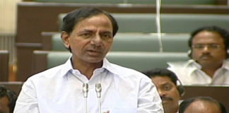 Let us not curse our state said KCR