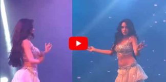 Nora Fatehi Belly Dance At Femina Miss India 2018 Awards