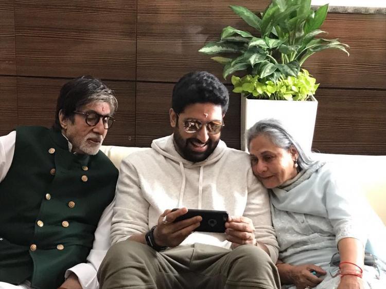 after Abhishek for still living with his parents