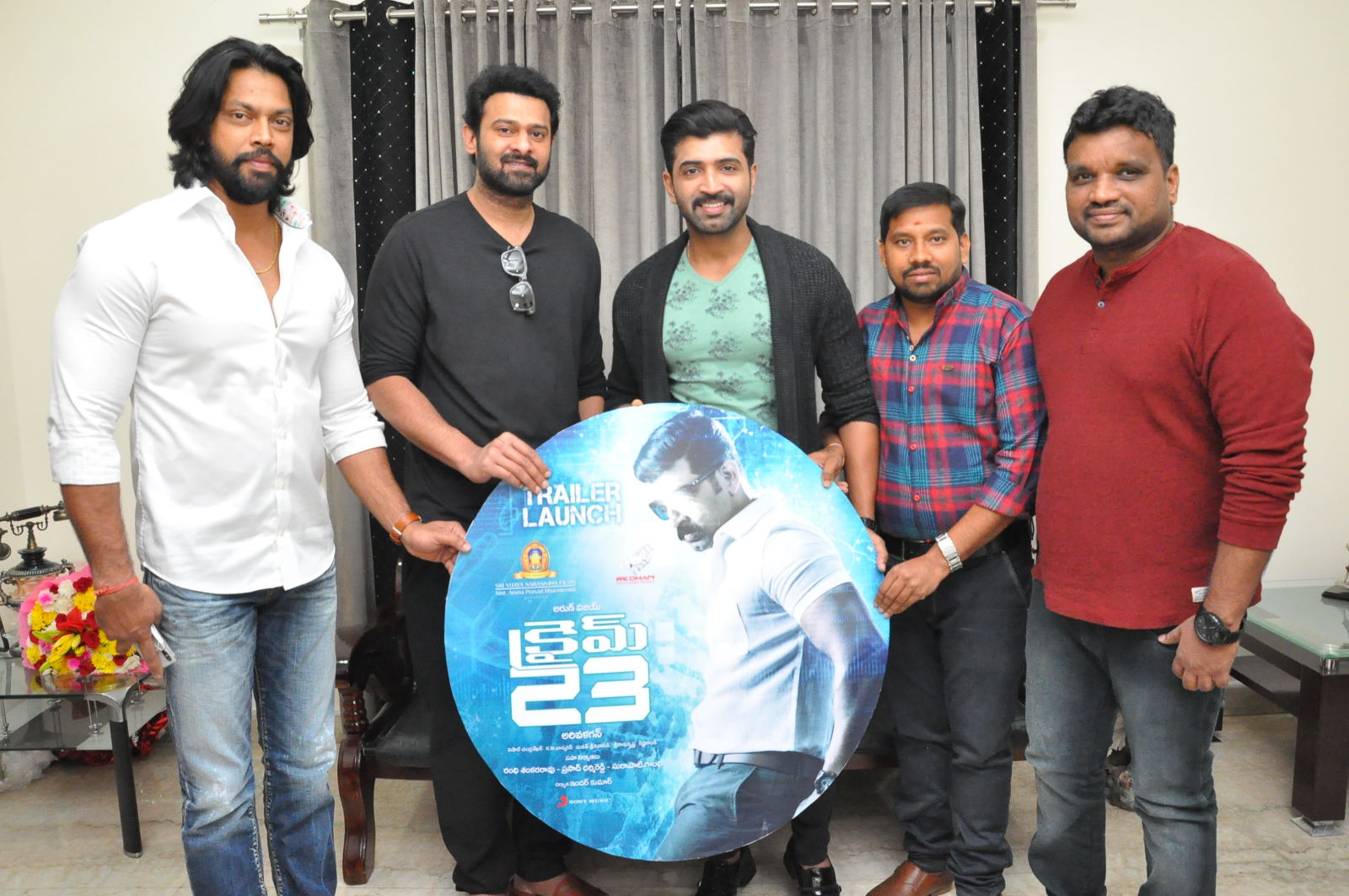 CRIME23 Movie Trailer Launch by Prabhas