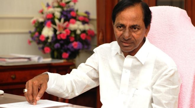  KCR reviews Mission Bhageeratha works