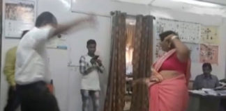 Govt officials in MP's Dewas caught dancing inside office