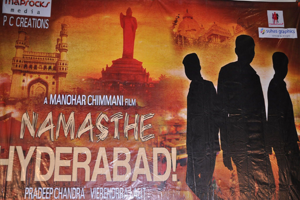 Namaste Hyderabad Movie Logo Launch