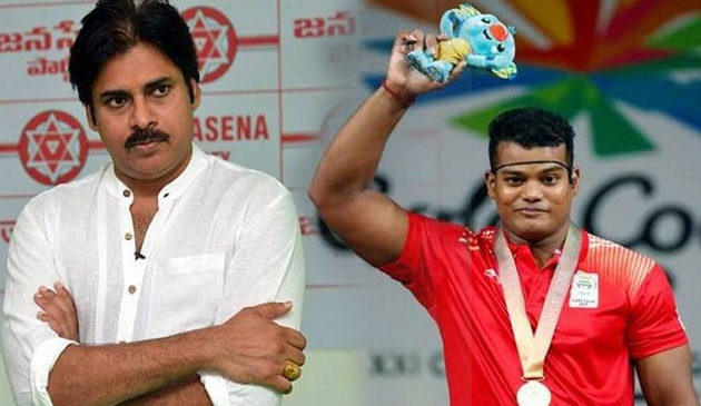 Pawan Kalyan met 'Commonwealth' winner's chiming