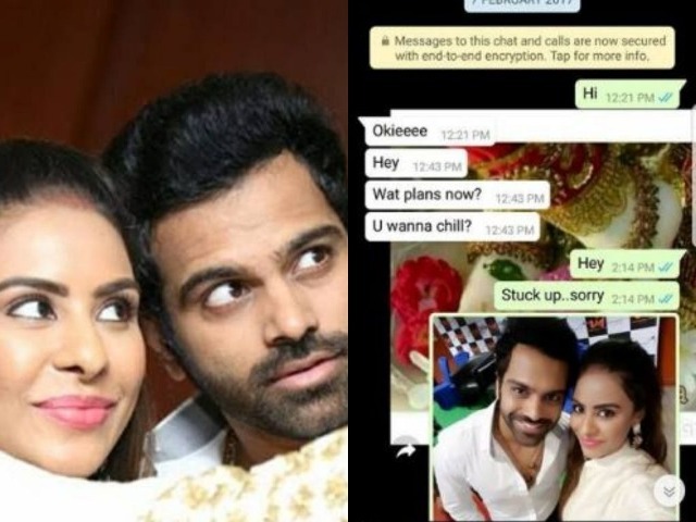 Sri Reddy leaks..inidan idol Sri Ram
