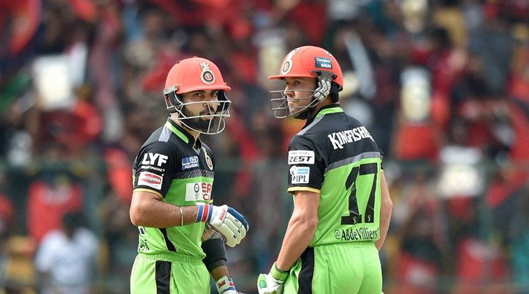 RCB wears the green jersey
