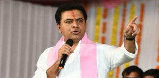 KTR Lasehes out Congress