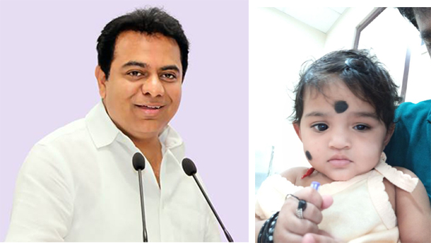 KTR’s tweet helps baby get eye surgery