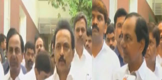 KCR Speech After Meeting With DMK Stalin & Karunanidhi