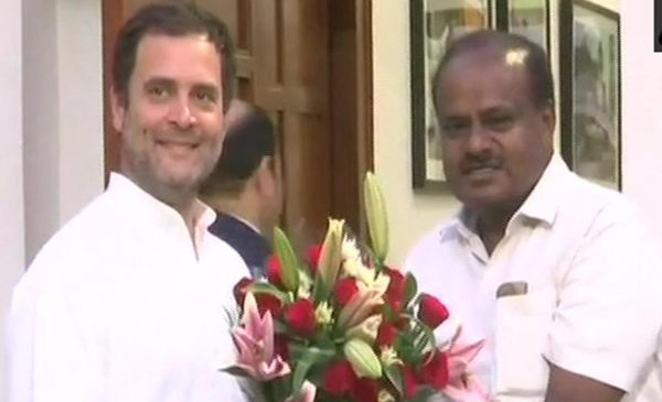 Kumaraswamy said both Rahul and Sonia Gandhi have agreed to be present at his oath taking ceremony.