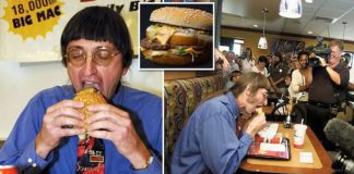 Wisconsin man Gorske eats 30,000th Big Mac burger