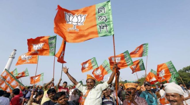 Stock markets on a high after results in Karnataka show in favour of BJP
