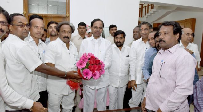 CM KCR To Meet With Employee Unions Today