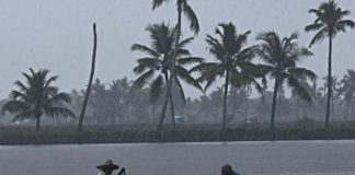 Monsoon hits kerala