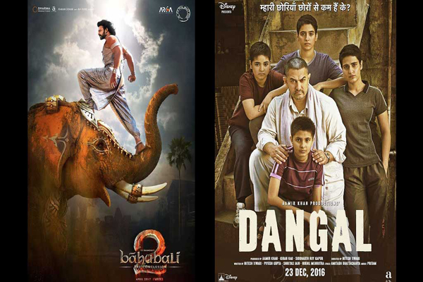 Baahubali 2 BEATS Dangal in round one at the China box office