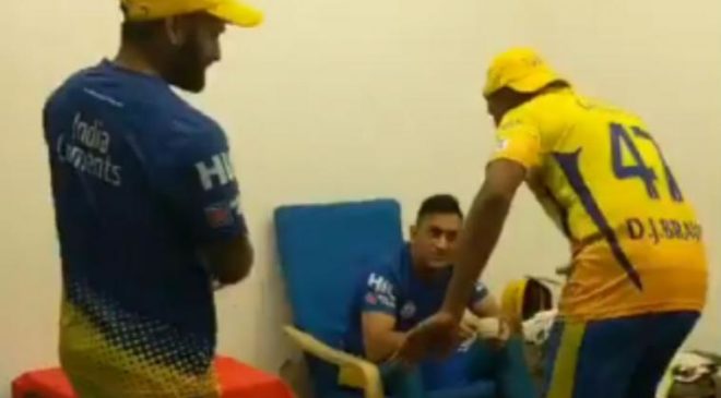 Chennai Super Kings Is Going To Final Dwayne Bravo Pays Dance