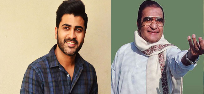 Sharwanand in NTR biopic ?