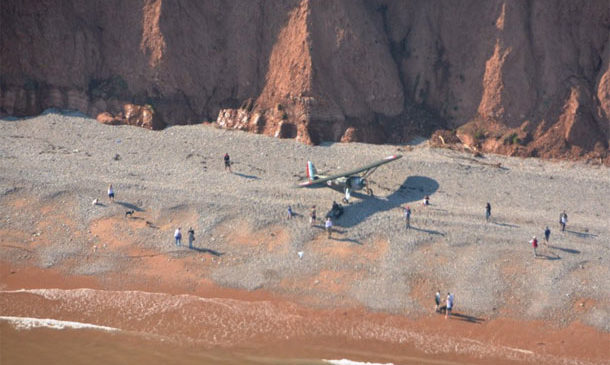 1930s Plane Lost Its Engine Mid-Air. So, Pilot Landed On A Beach