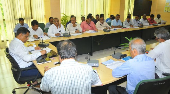 Arvind Kumar today held a series of meetings with the GHMC officials