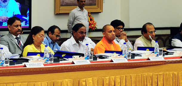 kcr in niti ayog meeting