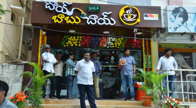 Chai Babu Chai's first outlet in Hyderabad