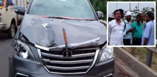 GVL Narasimha Rao's car hits two women; one dead