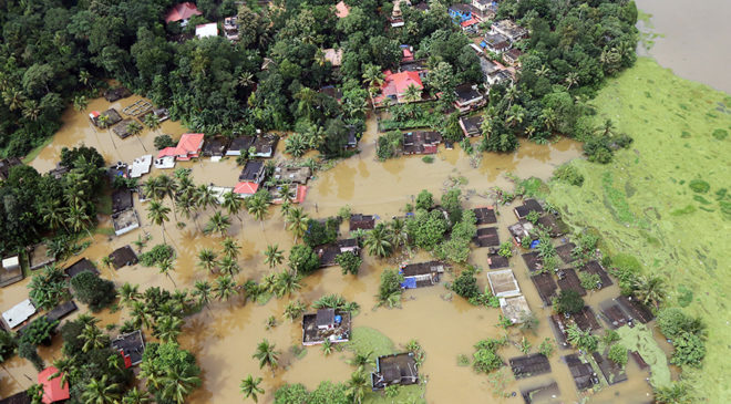  flood-hit Kerala