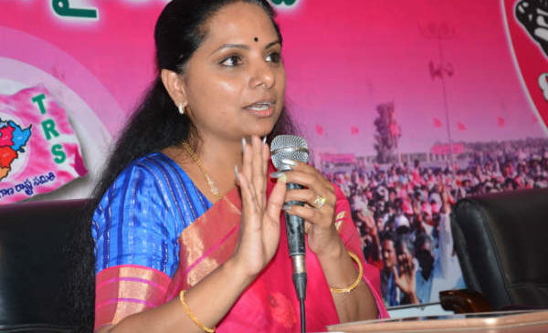 TRS MP Kavitha 