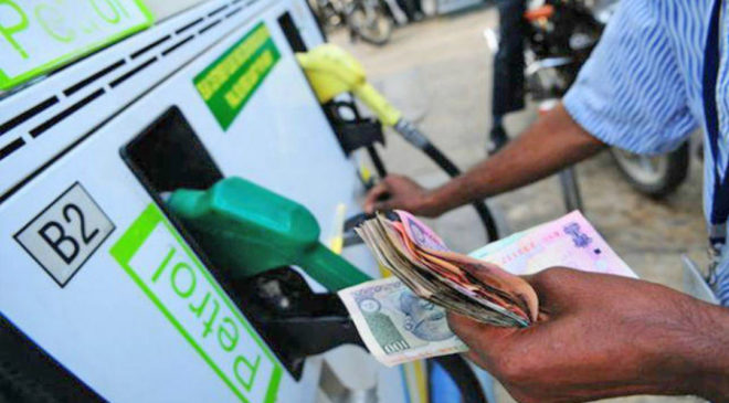 Petrol price in Hyderabad