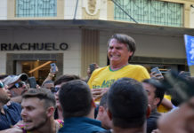 Attacker stabs Brazil's right-wing presidential frontrunner