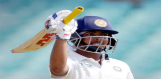 Prithvi Shaw century on Test debut
