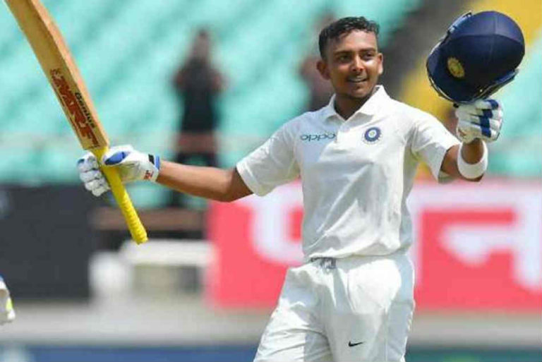 prithvi shaw