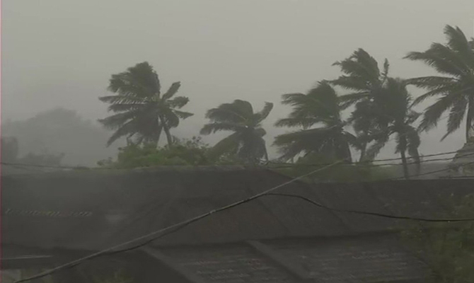 Titli Cyclone Hits AP