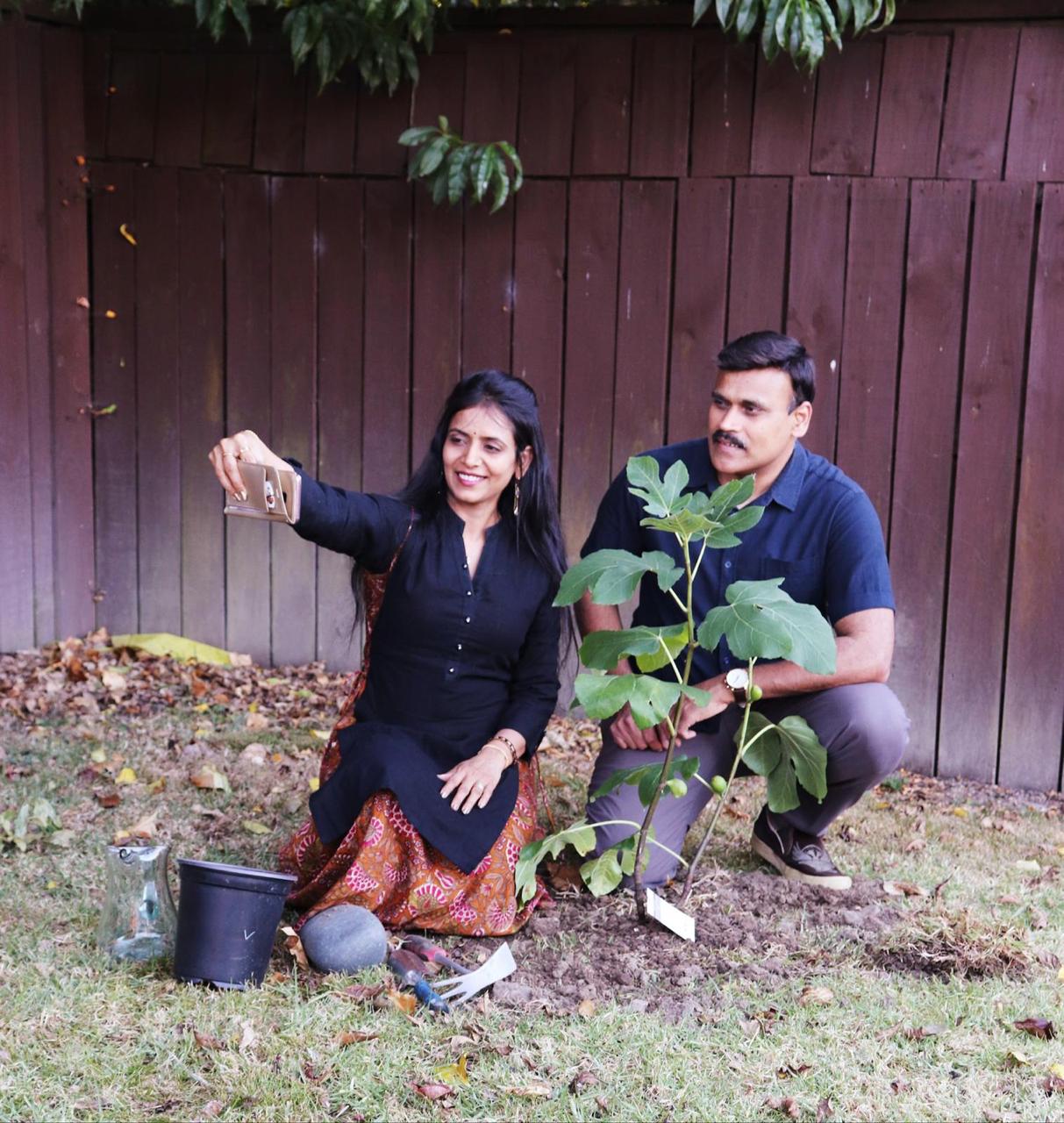  NRI Sunitha Vijay accepts Green Challenge