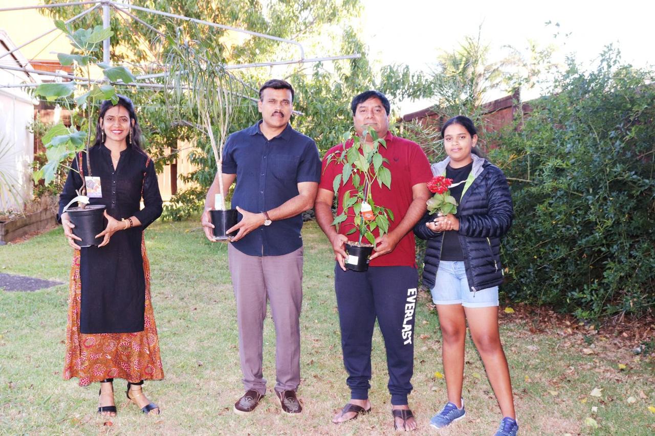  NRI Sunitha Vijay accepts Green Challenge