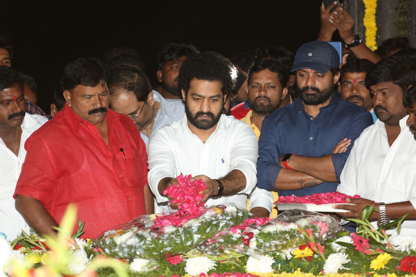 NTR comes to NTR Ghat