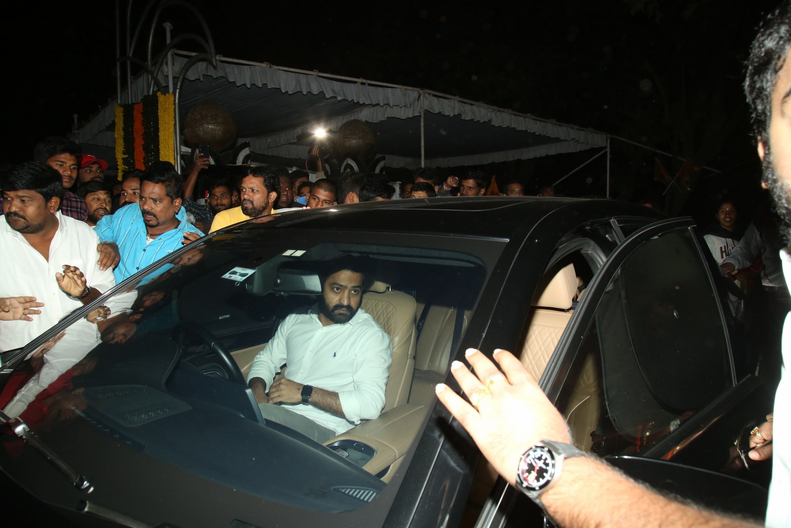 NTR comes to NTR Ghat